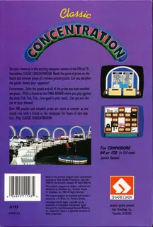 Classic Concentration - Dos