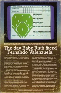 Computer Baseball - Dos