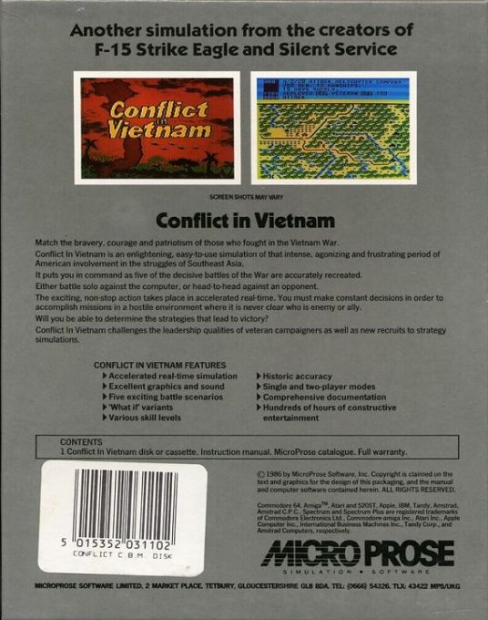 Conflict in Vietnam dos