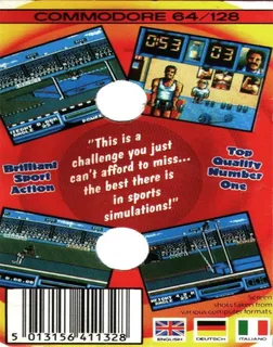 Daley Thompson's Olympic Challenge - Dos