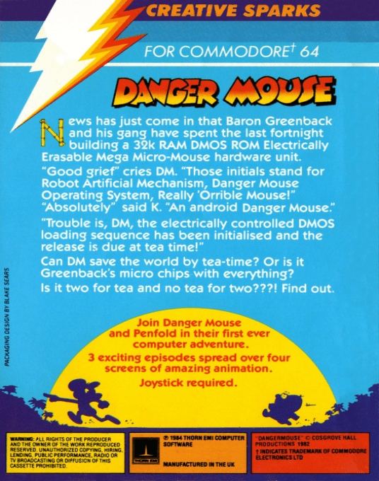 Danger Mouse In Double Trouble - Dos