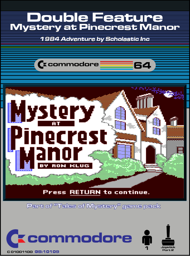Double Feature - Mystery at Pinecrest Manor
