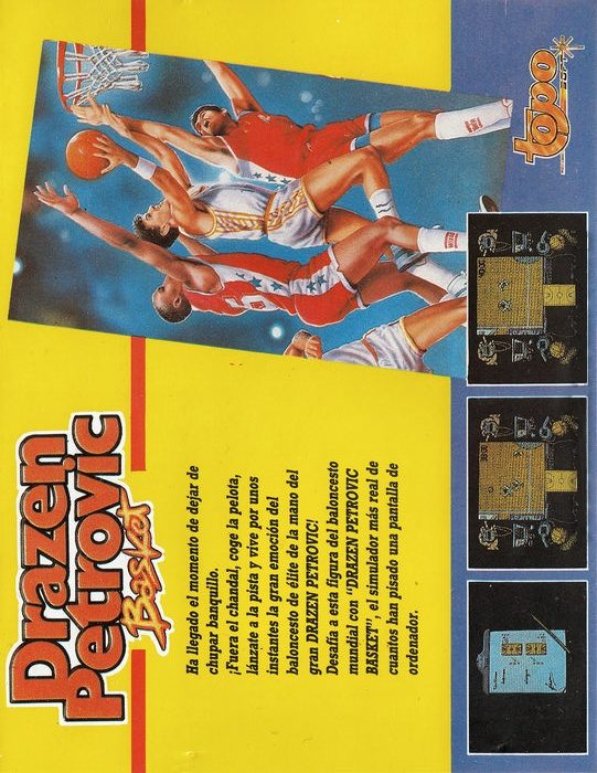 Drazen Petrovic Basket - Dos