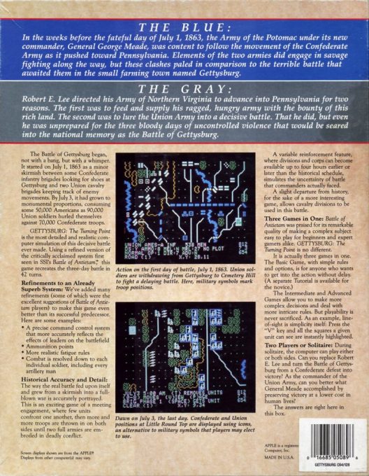 Gettysburg : The Turning Point dos