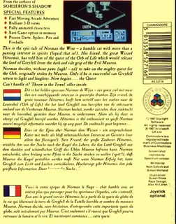 Greyfell - The Legend Of Norman - Dos