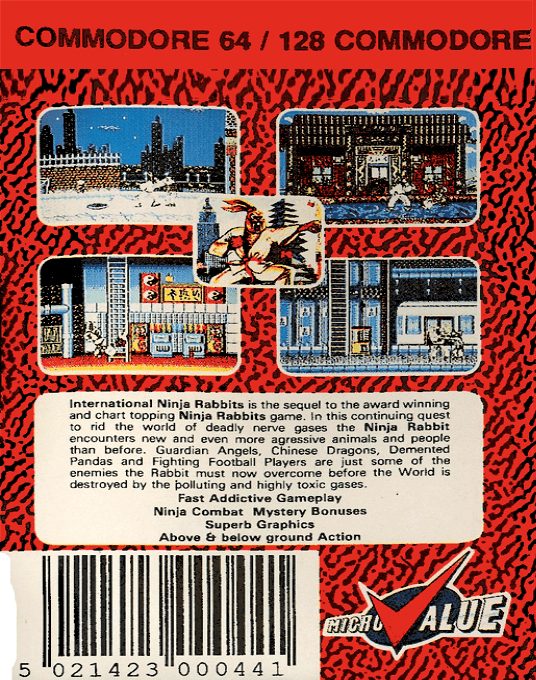 International Ninja Rabbits - Dos