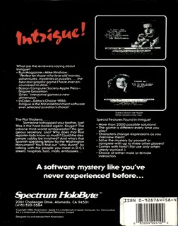 Intrigue! - Dos