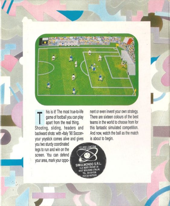 Italy '90 Soccer dos