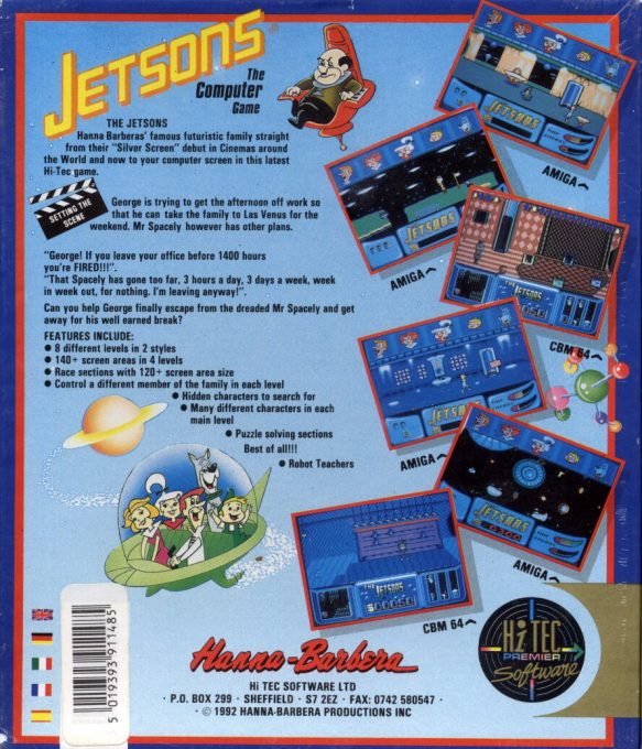 Jetsons - The Computer Game dos