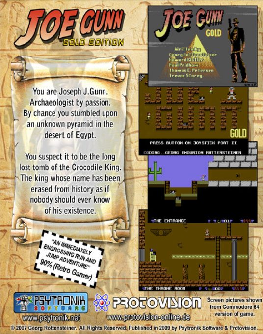 Joe Gunn : Gold Edition dos