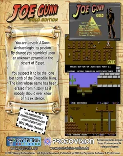 Joe Gunn : Gold Edition - Dos