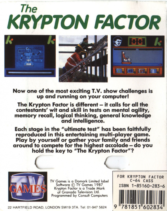 The Krypton Factor dos