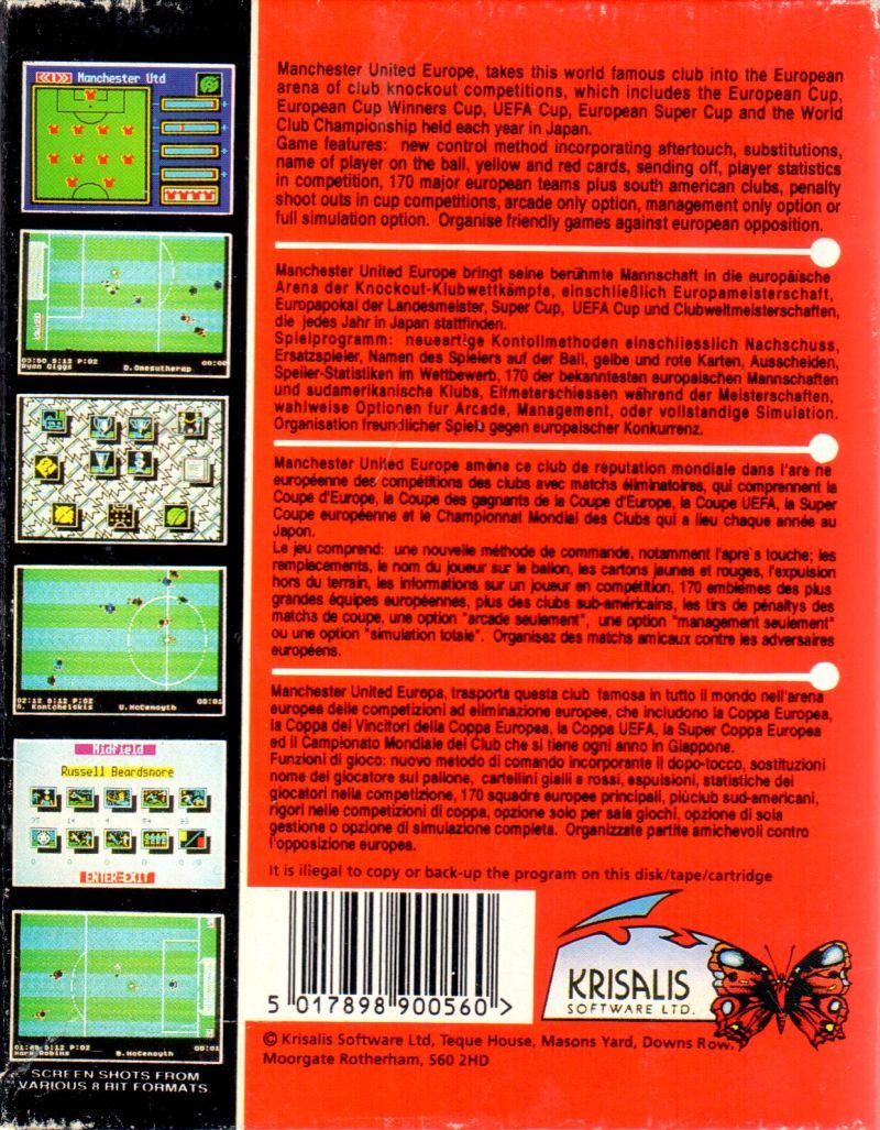 Manchester United Europe dos