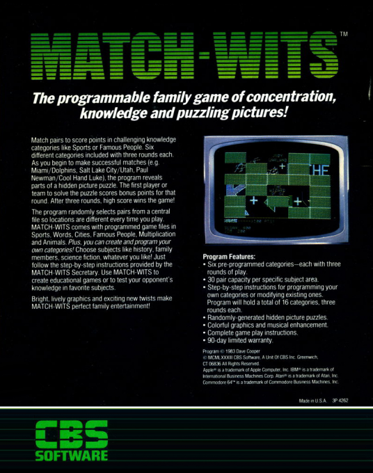 Match-Wits dos