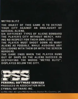 Metro Blitz - Dos