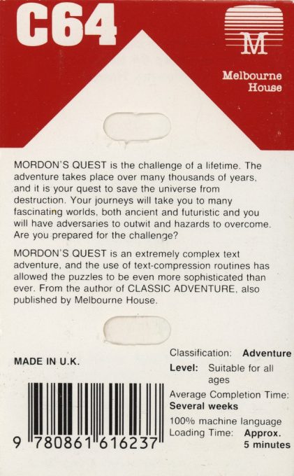 Mordon's Quest dos