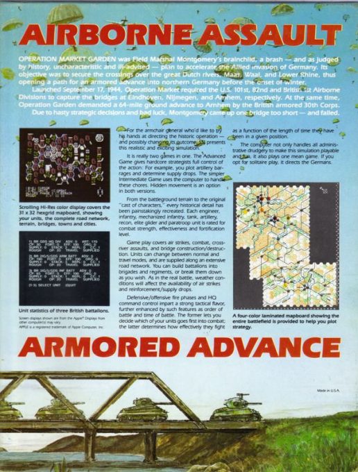 Operation Market Garden : Drive on Arnhem , September 1944 dos