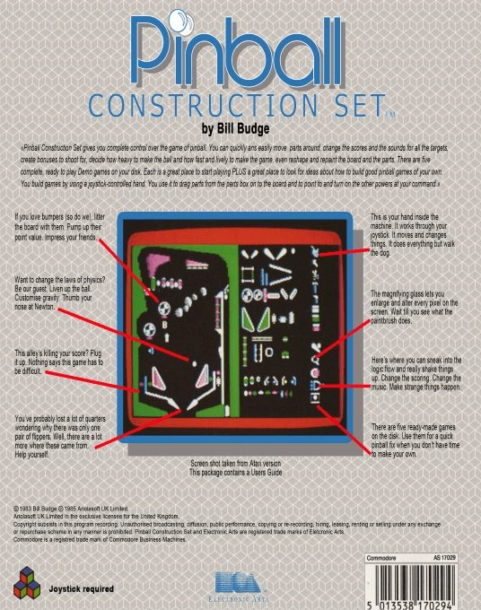 Pinball Construction Set dos