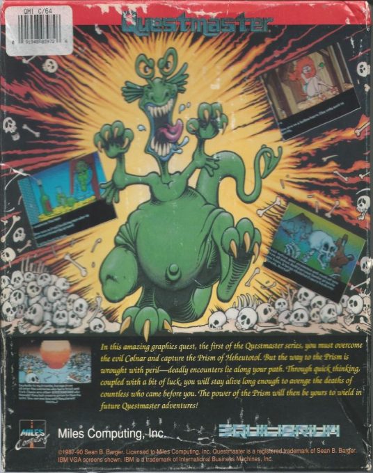 Questmaster I : The Prism of Heheutotol - Dos