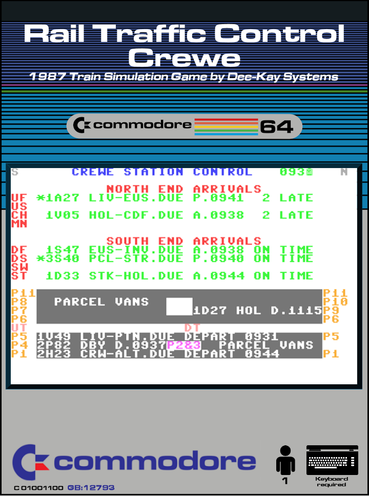 Rail Traffic Control : Crewe