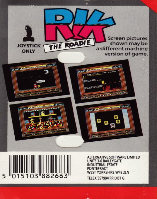 Rik The Roadie dos