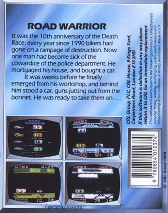 Road Warrior dos