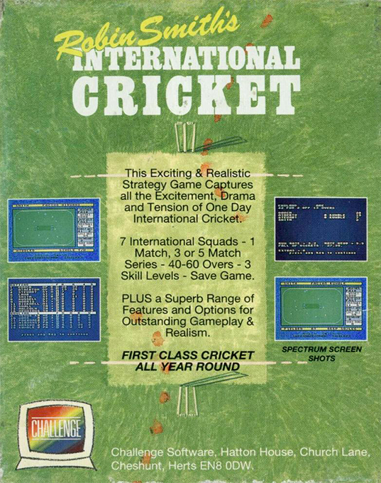 Robin Smith's International Cricket dos