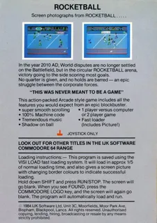Rocket Ball - Dos