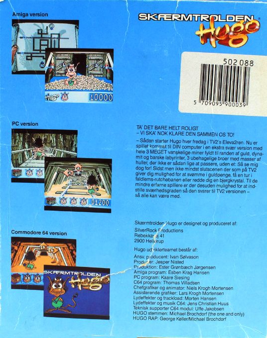 Skaermtrolden Hugo dos