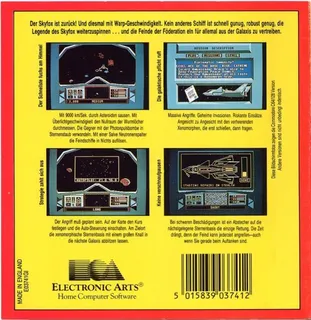 Skyfox II : The Cygnus Conflict - Dos
