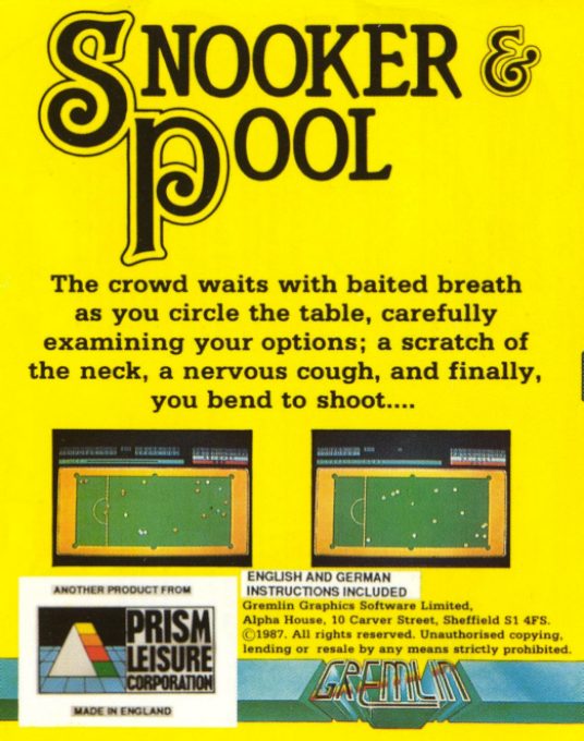 Snooker - Dos