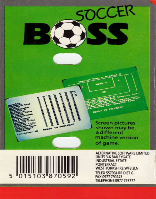Soccer Boss dos