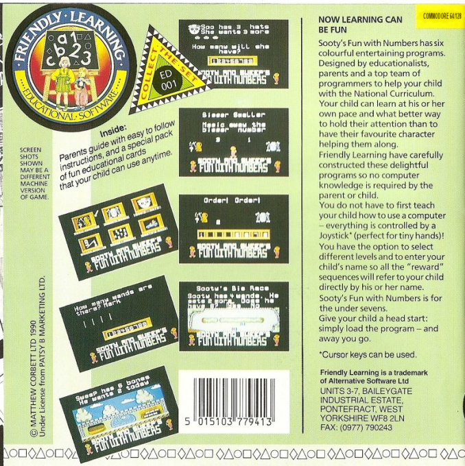 Sooty's Fun With Numbers dos