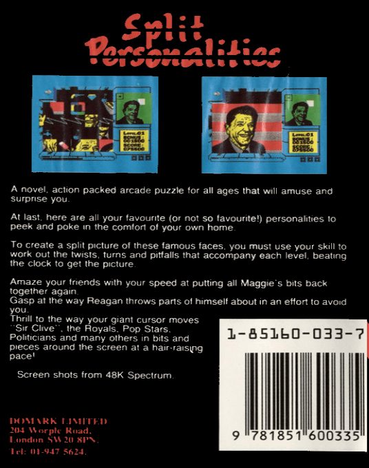 Split Personalities dos