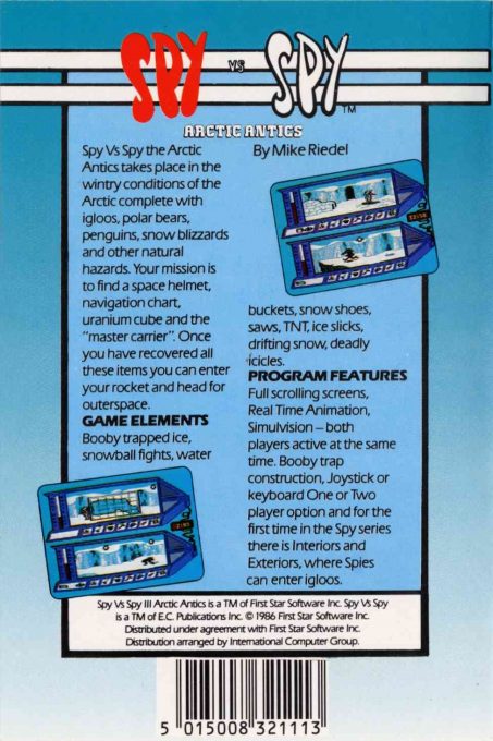 Spy vs Spy : Arctic Antics dos