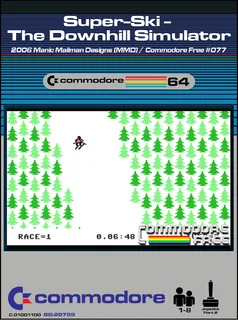 Super-Ski : The Downhill Simulator