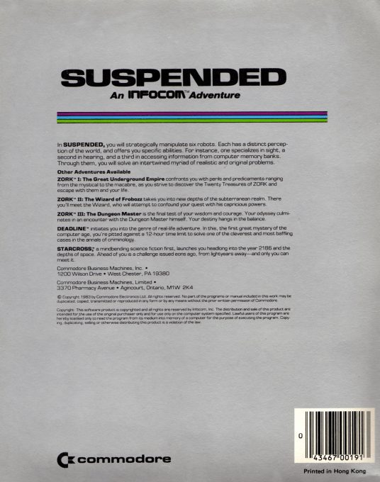 Suspended - Dos