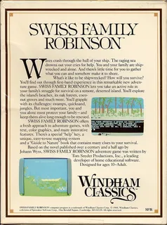 Swiss Family Robinson - Dos