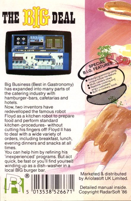 The Big Deal : Floyd the Droid on Food dos