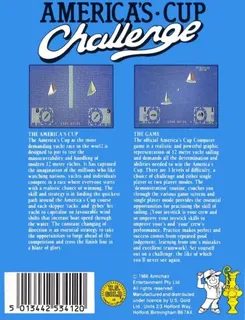 The Official America's Cup Sailing Simulation - Dos