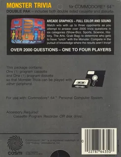 The Trivia Monster dos