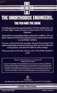 The Unorthodox Engineers : The Pen and the Dark - Dos
