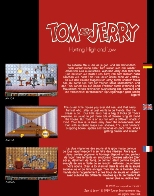 Tom & Jerry : Hunting High and Low dos