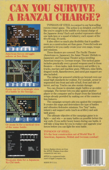 Typhoon of Steel dos