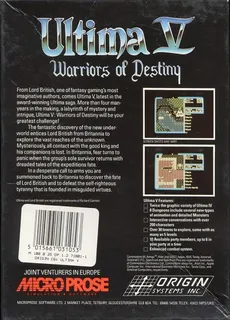Ultima V : Warriors of Destiny dos