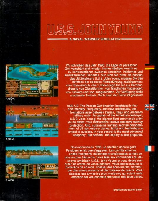 USS John Young : The Naval Warfare Simulator dos