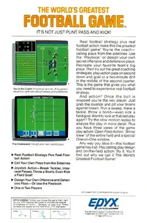 World's Greatest Football Game dos