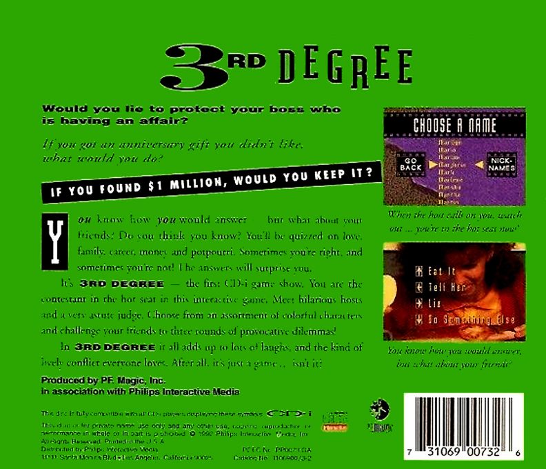 3rd Degree - Dos