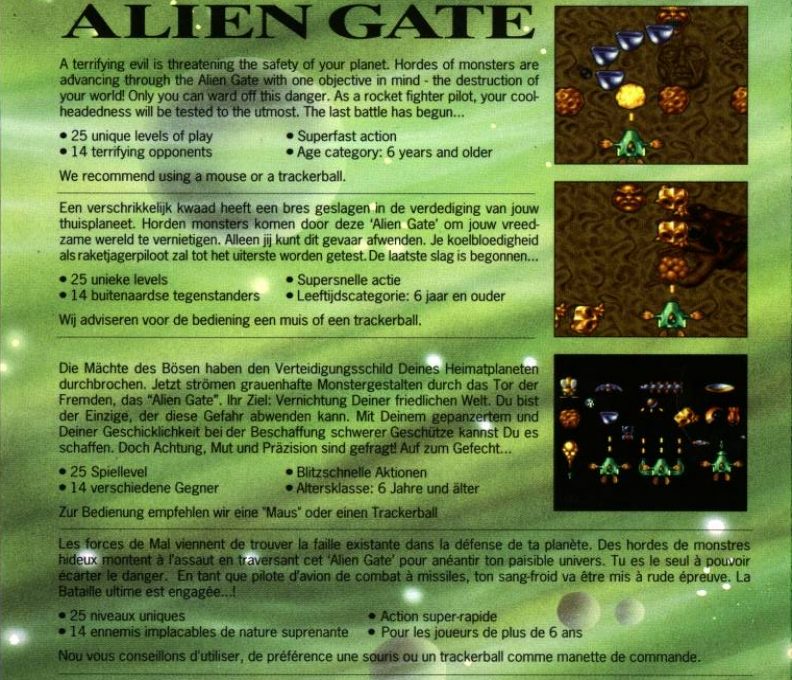 Alien Gate - Dos