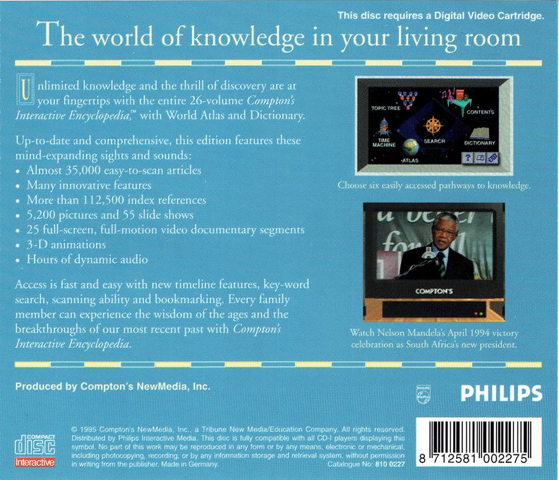 Compton's Interactive Encyclopedia - Dos